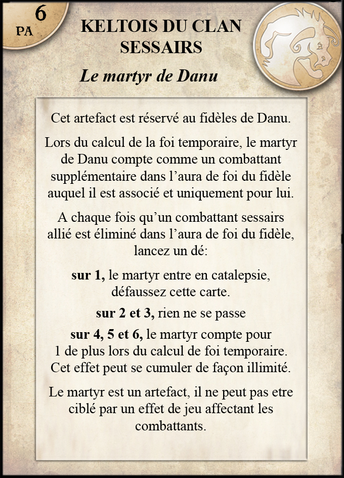 Martyr de Danu
